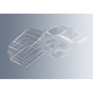 Cover glasses for macro specimens