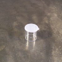 Contenitore in polistirolo ml 30 con tappo a pressione