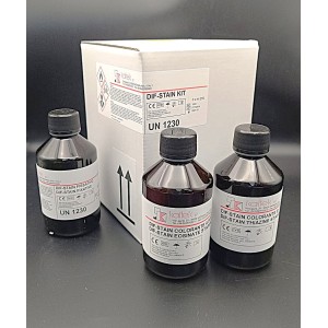 Dif stain colorante per microscopia