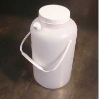 24H URINE CONTAINER with handle - PE