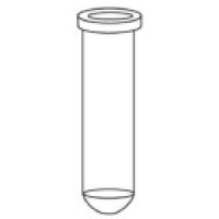 Microprovetta PP senza tappo 2 ml